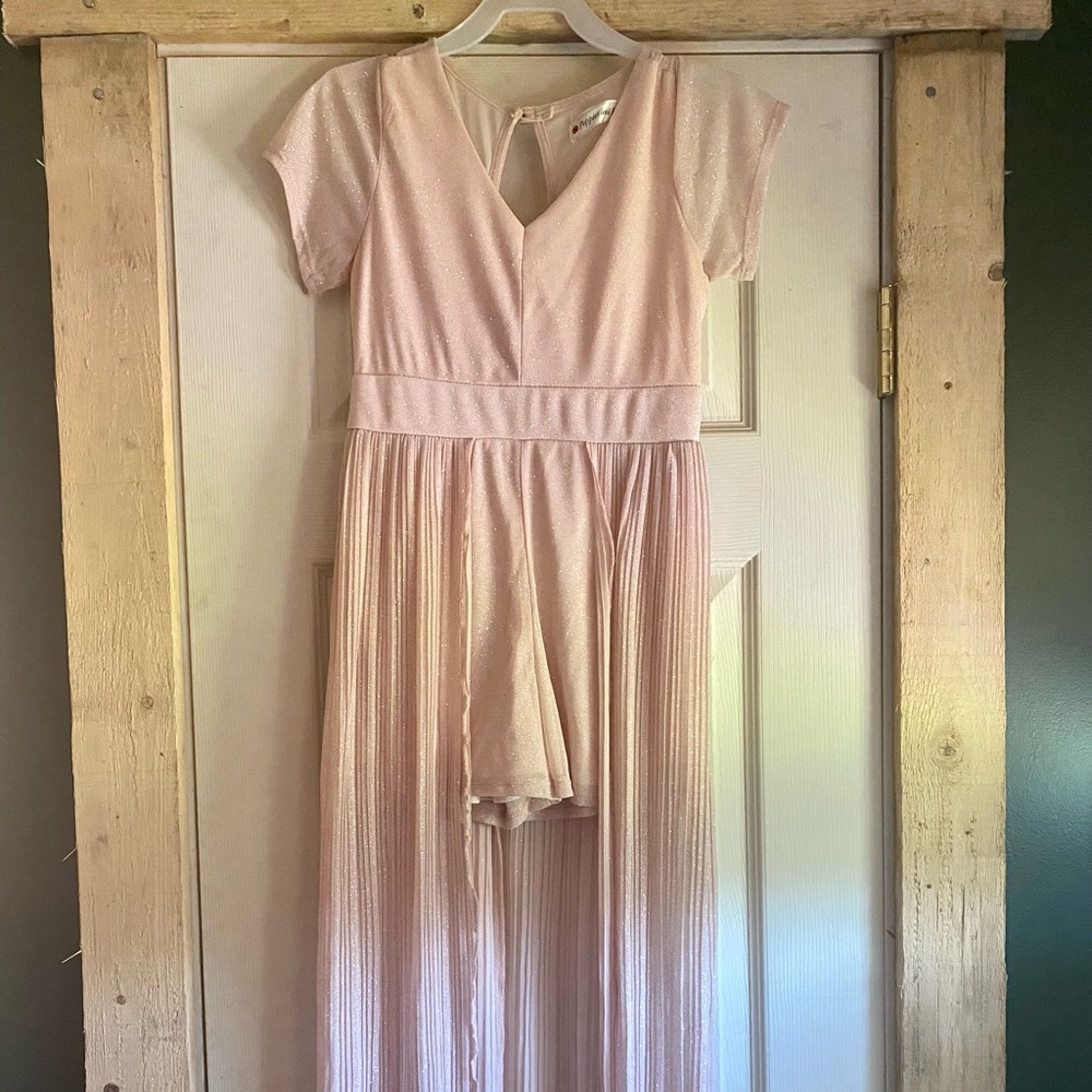 Girls Blush Romper